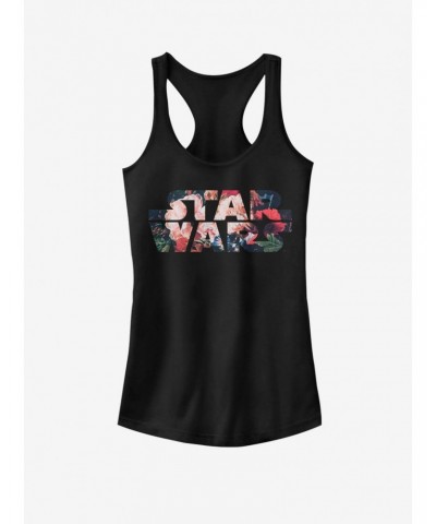 Star Wars Antique Flowers Girls Tank $6.97 Tanks