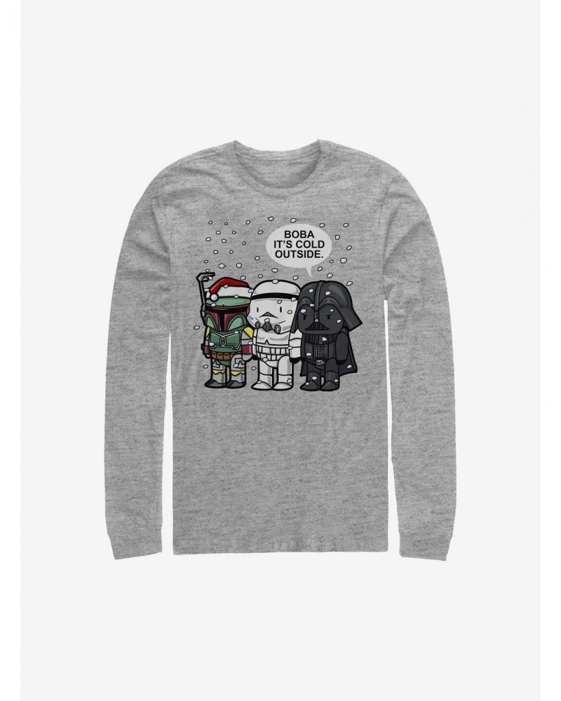 Star Wars Boba It's Cold Long-Sleeve T-Shirt $12.63 T-Shirts