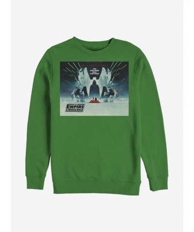 Star Wars Episode V The Empire Strikes Back 40th Anniversary Poster Sweatshirt $8.86 Sweatshirts