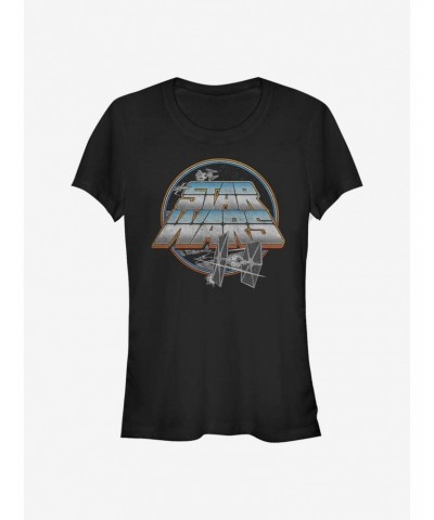 Star Wars Retro Crest Girls T-Shirt $7.93 T-Shirts